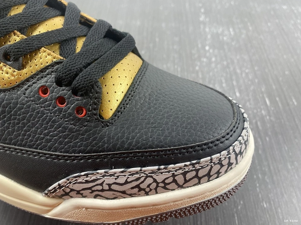 WMNS CK9246-067 Jordan Air Gold 3 Black 0209